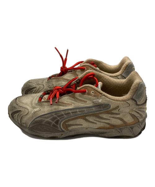 PUMA（プーマ）PUMA (プーマ) ASAP ROCKY (エイサップロッキー) INHALE DISTRESSED CANVAS ベージュ サイズ:27.5の古着・服飾アイテム