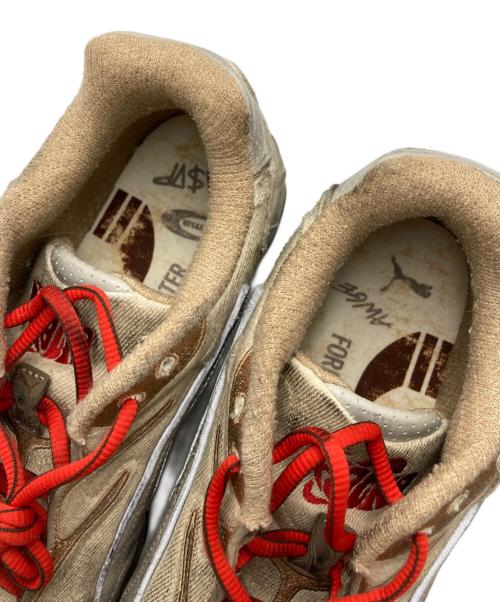 PUMA（プーマ）PUMA (プーマ) ASAP ROCKY (エイサップロッキー) INHALE DISTRESSED CANVAS ベージュ サイズ:27.5の古着・服飾アイテム