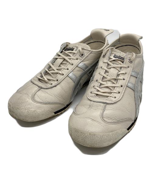 Onitsuka Tiger（オニツカタイガー）Onitsuka Tiger (オニツカタイガー) ローカットスニーカー ベージュ サイズ:25の古着・服飾アイテム