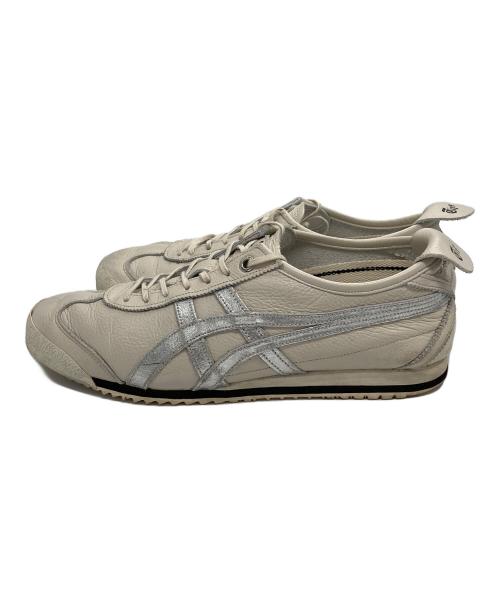 Onitsuka Tiger（オニツカタイガー）Onitsuka Tiger (オニツカタイガー) ローカットスニーカー ベージュ サイズ:25の古着・服飾アイテム
