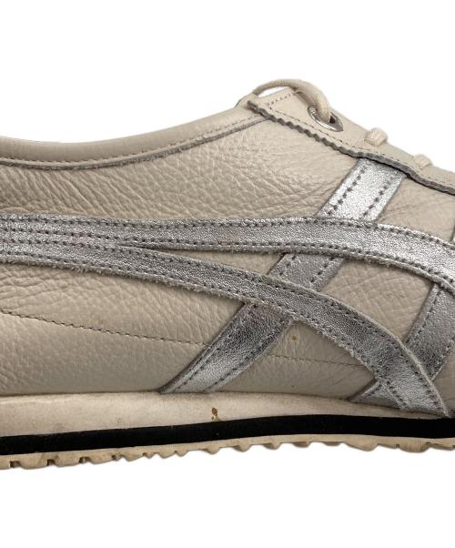 Onitsuka Tiger（オニツカタイガー）Onitsuka Tiger (オニツカタイガー) ローカットスニーカー ベージュ サイズ:25の古着・服飾アイテム