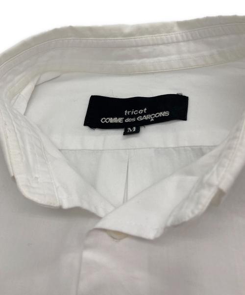 tricot COMME des GARCONS（トリココムデギャルソン）tricot COMME des GARCONS (トリココムデギャルソン) 長袖シャツ ホワイト サイズ:Mの古着・服飾アイテム