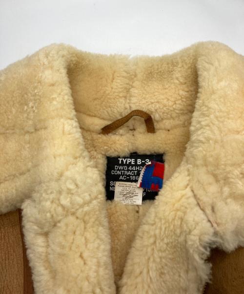 SCHOTT BROS.（ショット）SCHOTT BROS. (ショット) B-3ムートンフライトジャケット ベージュ サイズ:44の古着・服飾アイテム