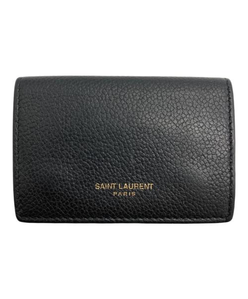 Saint Laurent Paris（サンローランパリ）Saint Laurent Paris (サンローランパリ) タイニーウォレット ブラックの古着・服飾アイテム