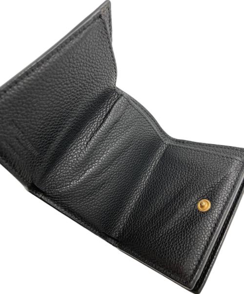 Saint Laurent Paris（サンローランパリ）Saint Laurent Paris (サンローランパリ) タイニーウォレット ブラックの古着・服飾アイテム