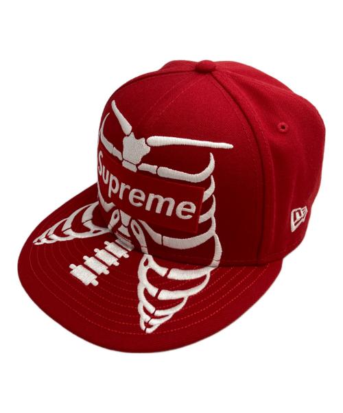 SUPREME（シュプリーム）SUPREME (シュプリーム) BONES BOX LOGO CAP レッドの古着・服飾アイテム