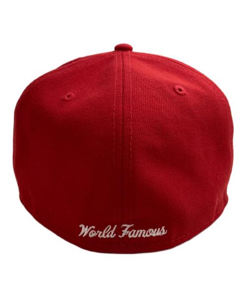 SUPREME（シュプリーム）SUPREME (シュプリーム) BONES BOX LOGO CAP レッドの古着・服飾アイテム