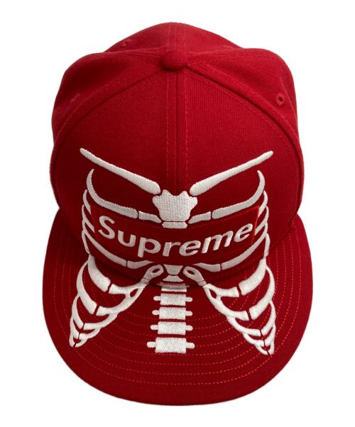 SUPREME（シュプリーム）SUPREME (シュプリーム) BONES BOX LOGO CAP レッドの古着・服飾アイテム