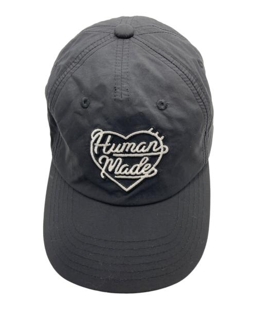 HUMAN MADE（ヒューマンメイド）HUMAN MADE (ヒューマンメイド) 5PANEL NYLON CAP ブラックの古着・服飾アイテム