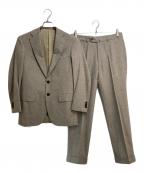 TOMORROW LAND×Pilgrimトゥモローランド×ピルグリム）の古着「セットアップスーツ」｜ベージュ