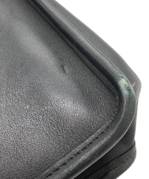 COACH（コーチ）COACH (コーチ) 2WAYレザーショルダーバッグ ブラックの古着・服飾アイテム