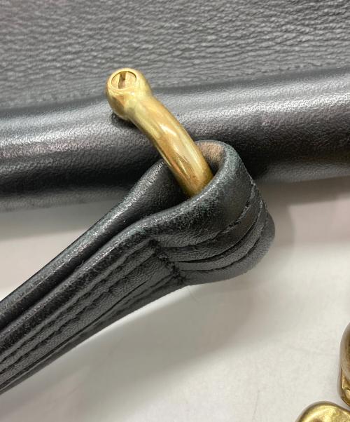 COACH（コーチ）COACH (コーチ) 2WAYレザーショルダーバッグ ブラックの古着・服飾アイテム