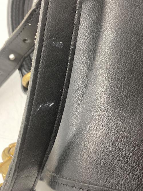 COACH（コーチ）COACH (コーチ) 2WAYレザーショルダーバッグ ブラックの古着・服飾アイテム