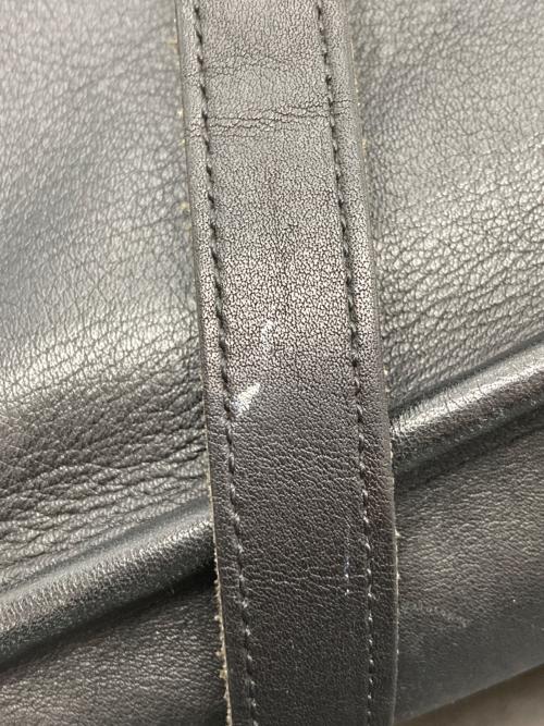 COACH（コーチ）COACH (コーチ) 2WAYレザーショルダーバッグ ブラックの古着・服飾アイテム