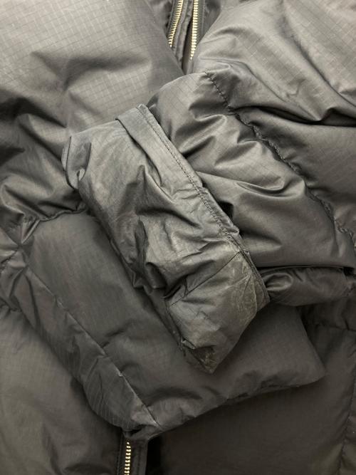 UNITED ARROWS（ユナイテッドアローズ）UNITED ARROWS (ユナイテッドアローズ) リップストップ ダウン キルティングブルゾン ブラック サイズ:Mの古着・服飾アイテム