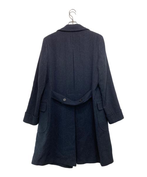 BROOKS BROTHERS（ブルックスブラザーズ）BROOKS BROTHERS (ブルックスブラザーズ) ヘリンボーンウールダブルコート ネイビー サイズ:40の古着・服飾アイテム