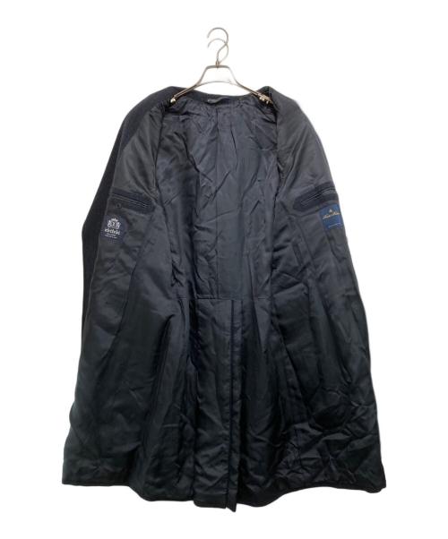 BROOKS BROTHERS（ブルックスブラザーズ）BROOKS BROTHERS (ブルックスブラザーズ) ヘリンボーンウールダブルコート ネイビー サイズ:40の古着・服飾アイテム