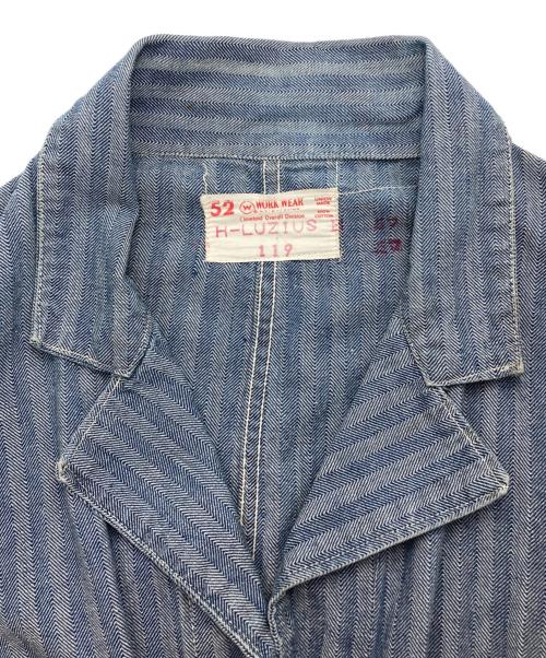 WORK WEAR CORPORATION（ワークウェアコーポレーション）WORK WEAR CORPORATION (ワークウェアコーポレーション) ヴィンテージショップコート インディゴ サイズ:52の古着・服飾アイテム