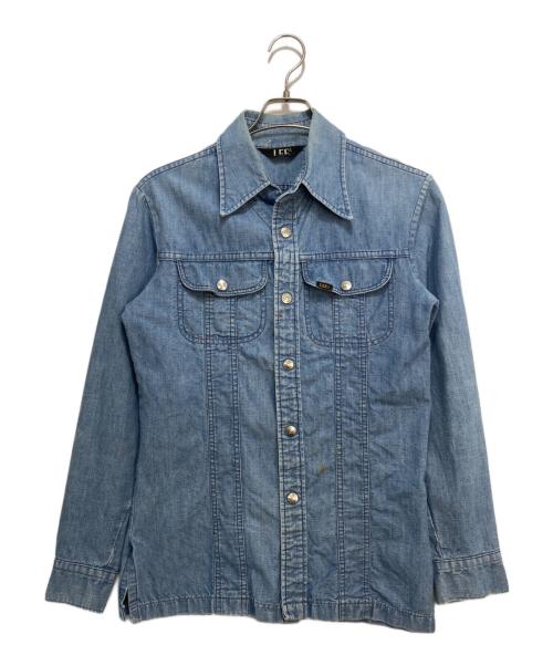 LEE（リー）LEE (リー) 70sデニムシャツジャケット インディゴ サイズ:記載なしの古着・服飾アイテム