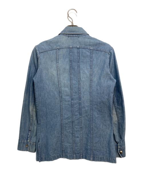 LEE（リー）LEE (リー) 70sデニムシャツジャケット インディゴ サイズ:記載なしの古着・服飾アイテム