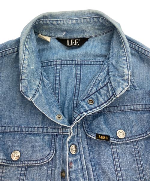 LEE（リー）LEE (リー) 70sデニムシャツジャケット インディゴ サイズ:記載なしの古着・服飾アイテム