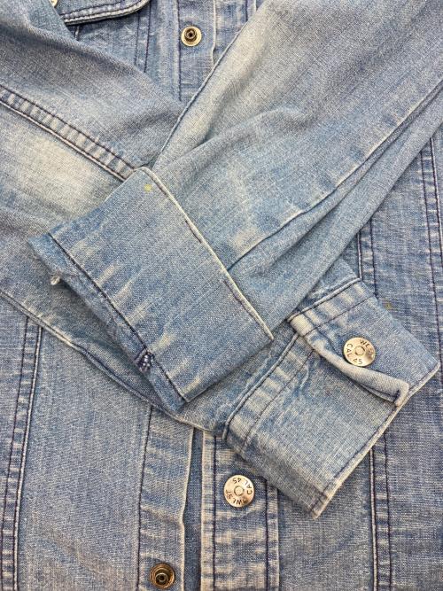 LEE（リー）LEE (リー) 70sデニムシャツジャケット インディゴ サイズ:記載なしの古着・服飾アイテム