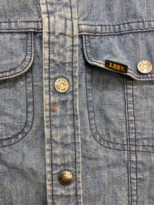LEE（リー）LEE (リー) 70sデニムシャツジャケット インディゴ サイズ:記載なしの古着・服飾アイテム