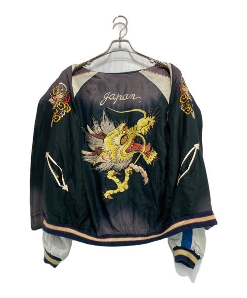 東洋エンタープライズ（トウヨウエンタープライズ）東洋エンタープライズ (トウヨウエンタープライズ) スカジャン ブルー サイズ:Ｍの古着・服飾アイテム