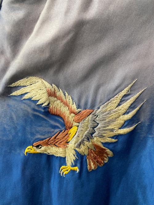 東洋エンタープライズ（トウヨウエンタープライズ）東洋エンタープライズ (トウヨウエンタープライズ) スカジャン ブルー サイズ:Ｍの古着・服飾アイテム