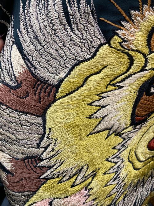 東洋エンタープライズ（トウヨウエンタープライズ）東洋エンタープライズ (トウヨウエンタープライズ) スカジャン ブルー サイズ:Ｍの古着・服飾アイテム