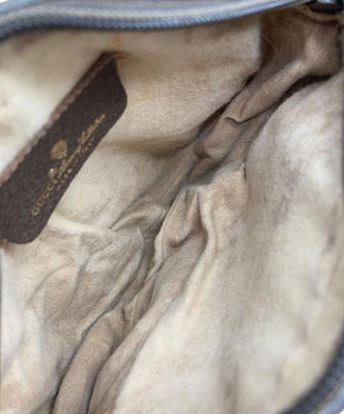 GUCCI（グッチ）GUCCI (グッチ) [OLD]80's GGスプリーム シェリーライン ポシェットショルダーバッグ ベージュの古着・服飾アイテム