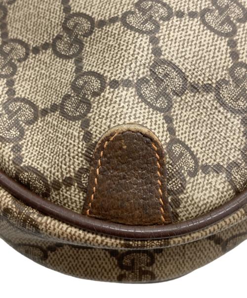 GUCCI（グッチ）GUCCI (グッチ) [OLD]80's GGスプリーム シェリーライン ポシェットショルダーバッグ ベージュの古着・服飾アイテム