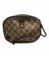 GUCCI（グッチ）の古着「[OLD]80's GGスプリーム シェリーライン ポシェットショルダーバッグ」｜ベージュ