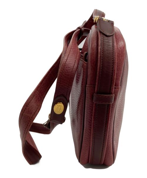Cartier（カルティエ）Cartier (カルティエ) [OLD]マストライン ショルダーバッグ レッドの古着・服飾アイテム