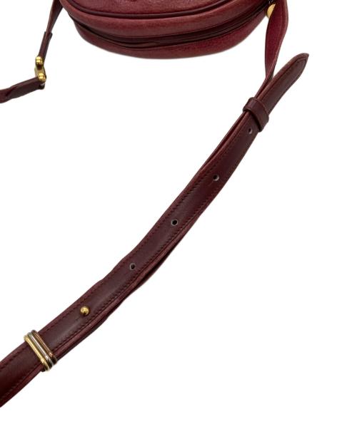 Cartier（カルティエ）Cartier (カルティエ) [OLD]マストライン ショルダーバッグ レッドの古着・服飾アイテム