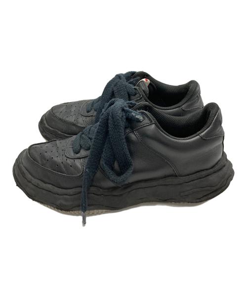 MIHARA YASUHIRO（ミハラヤスヒロ）MIHARA YASUHIRO (ミハラヤスヒロ) WAYNE ウェイン レザー スニーカー ブラック サイズ:41の古着・服飾アイテム
