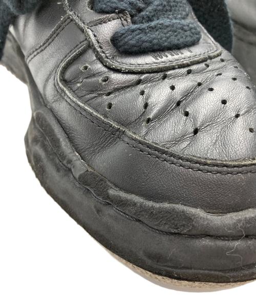 MIHARA YASUHIRO（ミハラヤスヒロ）MIHARA YASUHIRO (ミハラヤスヒロ) WAYNE ウェイン レザー スニーカー ブラック サイズ:41の古着・服飾アイテム