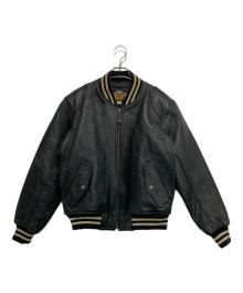 HARLEY-DAVIDSON（ハーレーダビッドソン）の古着「レザースタジャン」｜ブラック