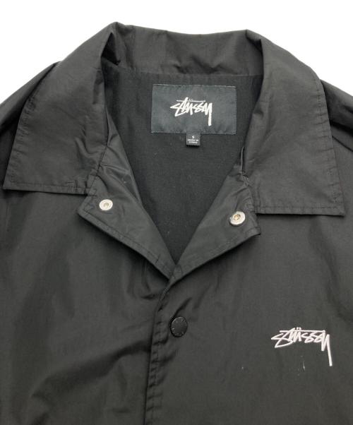 stussy（ステューシー）stussy (ステューシー) コーチジャケット ブラック サイズ:Ｓの古着・服飾アイテム