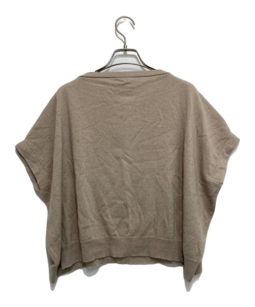 BRUNELLO CUCINELLI（ブルネロクチネリ）BRUNELLO CUCINELLI (ブルネロクチネリ) カシミヤニットベスト ベージュ サイズ:Ｓの古着・服飾アイテム