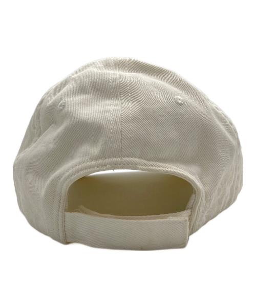 BALENCIAGA（バレンシアガ）BALENCIAGA (バレンシアガ) ロゴキャップ ホワイト サイズ:Lの古着・服飾アイテム