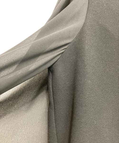 LOKITHO（ロキト）LOKITHO (ロキト) ケープデザインノースリーブワンピース ブラック サイズ:1の古着・服飾アイテム