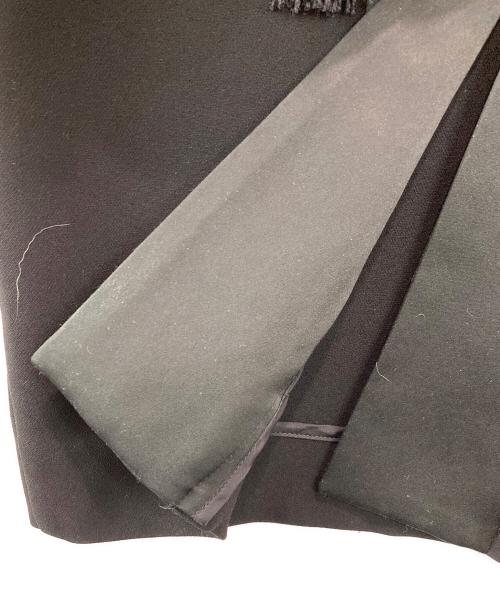 LOKITHO（ロキト）LOKITHO (ロキト) ケープデザインノースリーブワンピース ブラック サイズ:1の古着・服飾アイテム