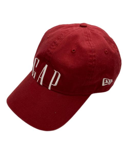 New Era（ニューエラ）New Era (ニューエラ) GAP (ギャップ) キャップ レッドの古着・服飾アイテム