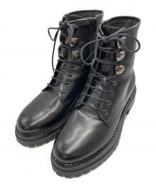 luca grossi（ルカグロッシ）の古着「レースアップブーツ」｜ブラック