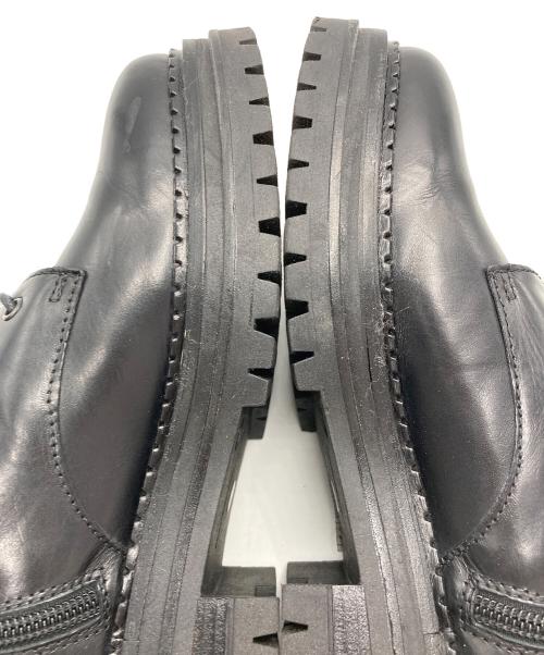 luca grossi（ルカグロッシ）luca grossi (ルカグロッシ) レースアップブーツ ブラック サイズ:35　1/2の古着・服飾アイテム
