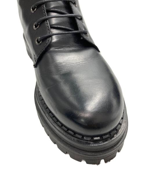 luca grossi（ルカグロッシ）luca grossi (ルカグロッシ) レースアップブーツ ブラック サイズ:35　1/2の古着・服飾アイテム