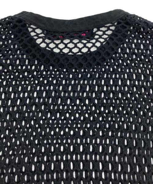 tricot COMME des GARCONS（トリココムデギャルソン）tricot COMME des GARCONS (トリココムデギャルソン) メッシュカットソー ブラック サイズ:Sの古着・服飾アイテム