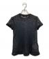 tricot COMME des GARCONS（トリココムデギャルソン）の古着「メッシュカットソー」｜ブラック