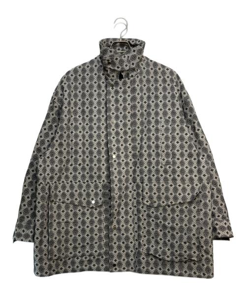 MAISON SPECIAL（メゾンスペシャル）MAISON SPECIAL (メゾンスペシャル) 小紋柄ジャガードプライムオーバーカバーオールジャケット グレー サイズ:02の古着・服飾アイテム
